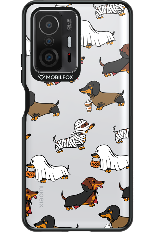 Scary Dachshund (Transparent) - Xiaomi Mi 11T Pro