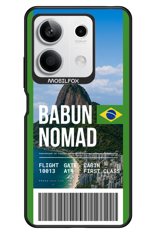 BABUN NOMAD (fly ticket) 2.0 - Xiaomi Redmi Note 13 5G