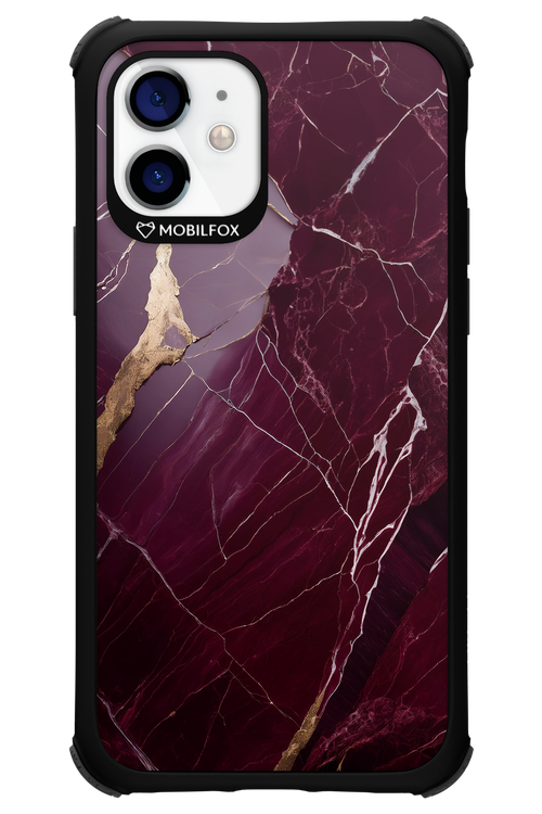 Burgundy Marble - Apple iPhone 12