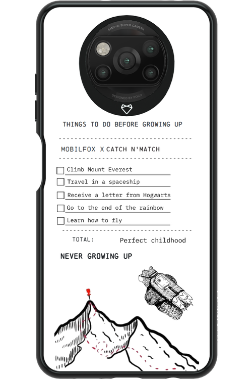 things to do before growing up - Xiaomi Poco X3 Pro