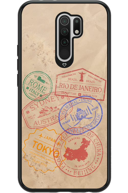 Travel Stamps 2.0 - Xiaomi Redmi 9