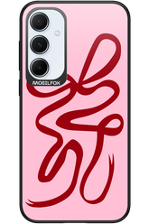 Burgundy Bow - Samsung Galaxy A55