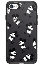 Iconic Mouse (antracite pattern) - Apple iPhone 7