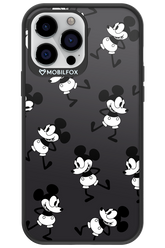 Iconic Mouse (antracite pattern) - Apple iPhone 13 Pro Max