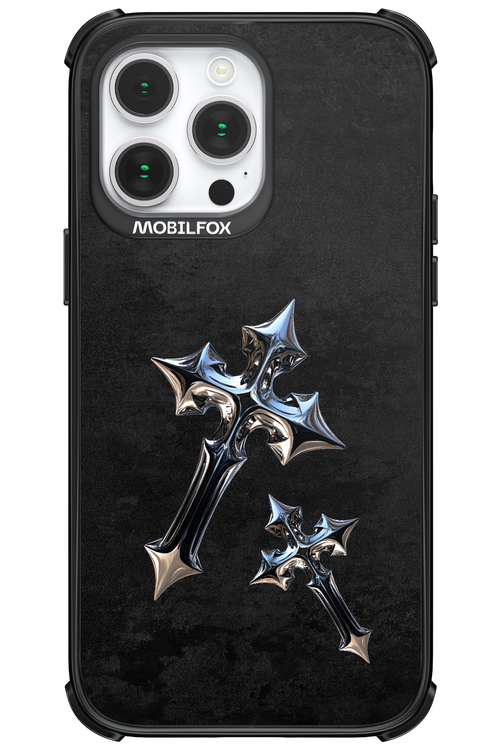 Chrome Crosses - Apple iPhone 14 Pro Max