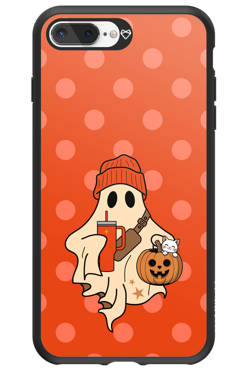 Ghost Girl (Orange) - Apple iPhone 8 Plus