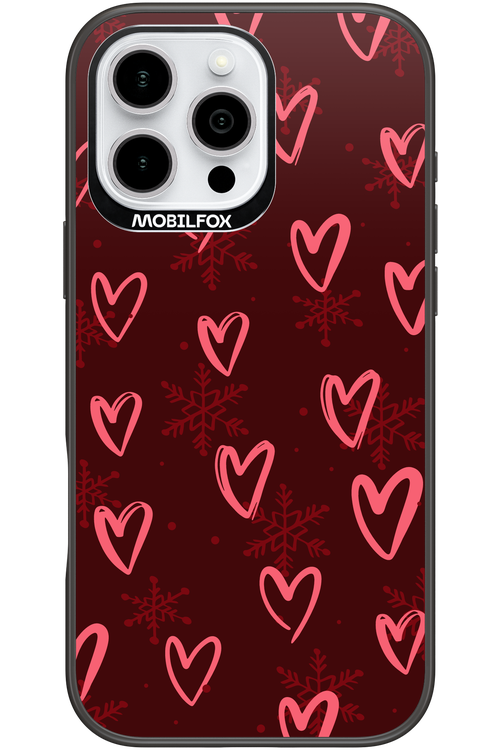 Christmas Hearts - Apple iPhone 16 Pro Max