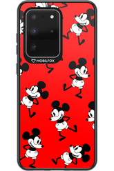 Iconic Mouse (red pattern) - Samsung Galaxy S20 Ultra 5G