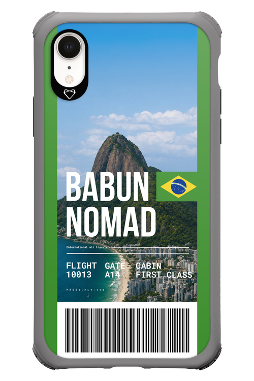 BABUN NOMAD (fly ticket) 2.0 - Apple iPhone XR