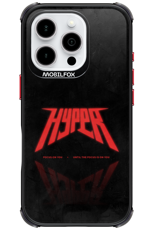 HYPER RED - Apple iPhone 16 Pro
