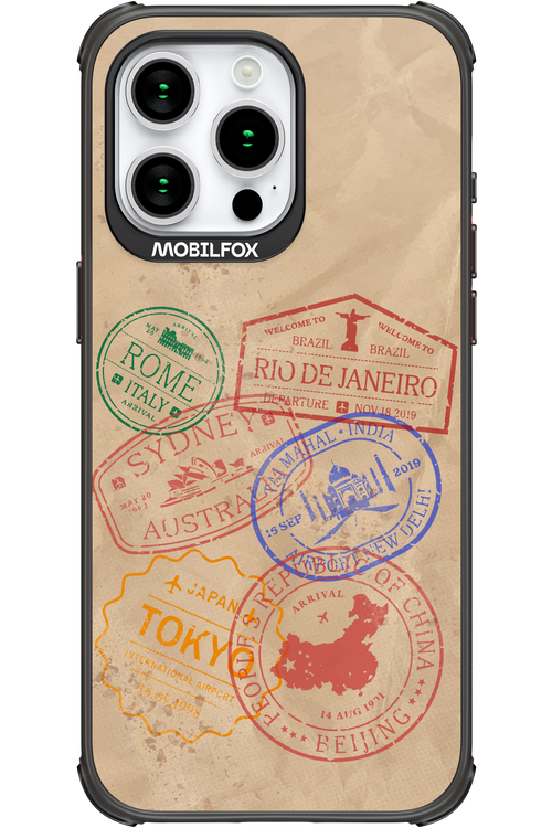 Travel Stamps 2.0 - Apple iPhone 15 Pro Max