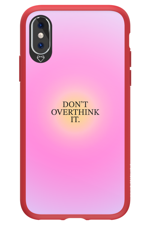 Don't Overthink It - Apple iPhone X