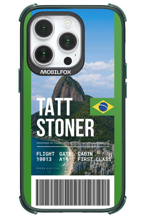 TATT STONER (fly ticket) 2.0 - Apple iPhone 14 Pro