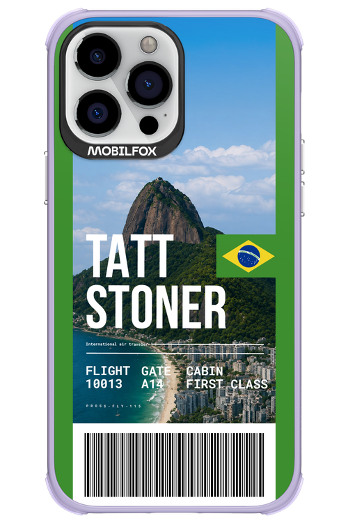 TATT STONER (fly ticket) 2.0 - Apple iPhone 13 Pro Max