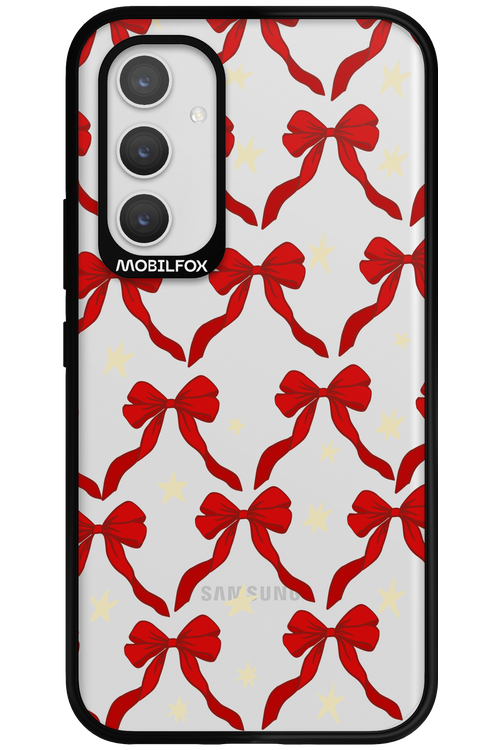 Bow & Stars (Transparent) - Samsung Galaxy A54