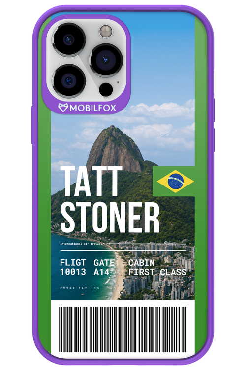 TATT STONER (fly ticket) 2.0 - Apple iPhone 13 Pro Max