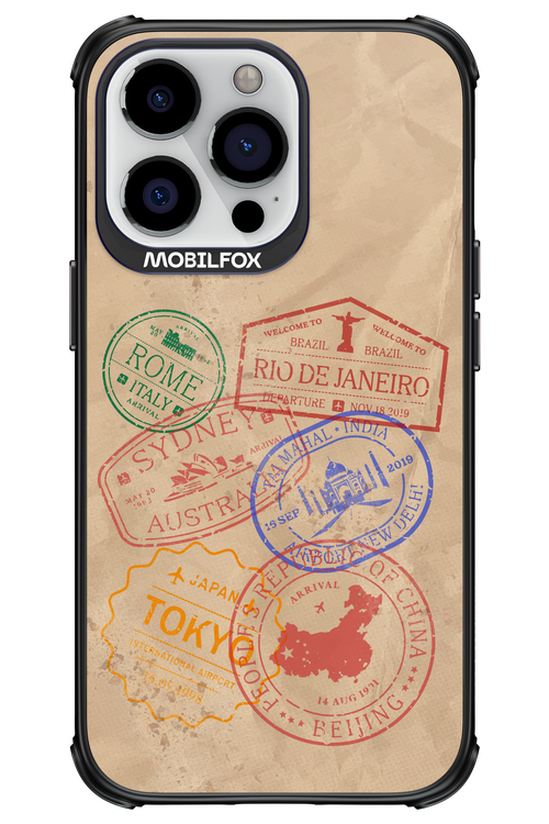Travel Stamps 2.0 - Apple iPhone 13 Pro