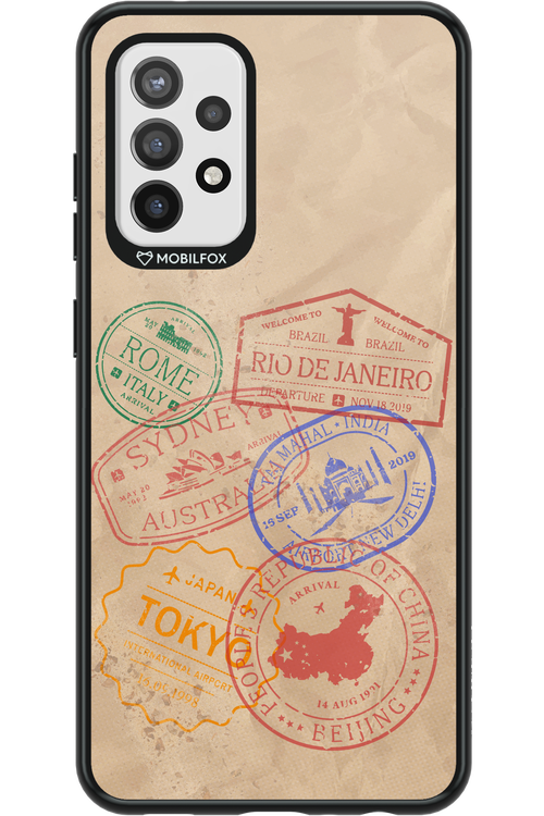 Travel Stamps 2.0 - Samsung Galaxy A72