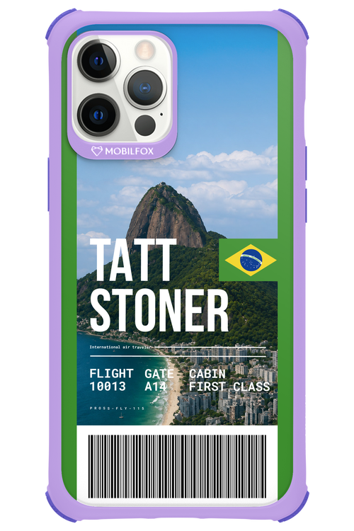 TATT STONER (fly ticket) 2.0 - Apple iPhone 12 Pro Max