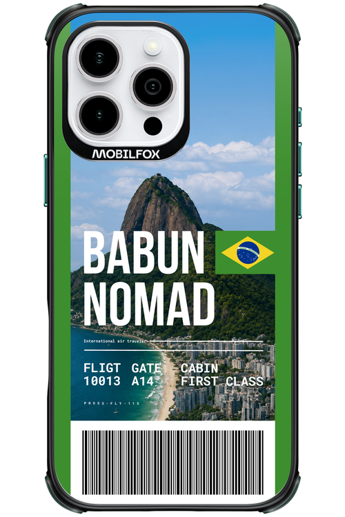 BABUN NOMAD (fly ticket) 2.0 - Apple iPhone 16 Pro Max