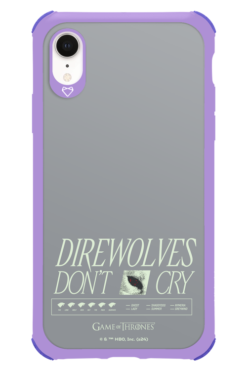 Direwolves Don’t Cry - Apple iPhone XR