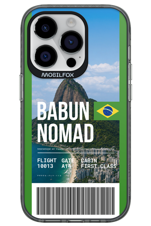 BABUN NOMAD (fly ticket) 2.0 - Apple iPhone 14 Pro