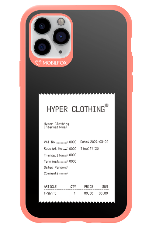 HYPER RECEIPT - Apple iPhone 11 Pro