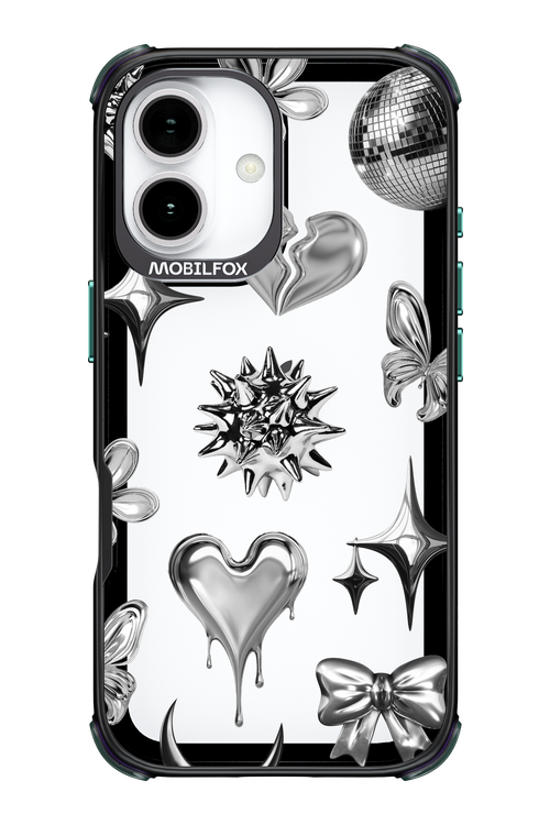Silver Zone Transparent - Apple iPhone 17