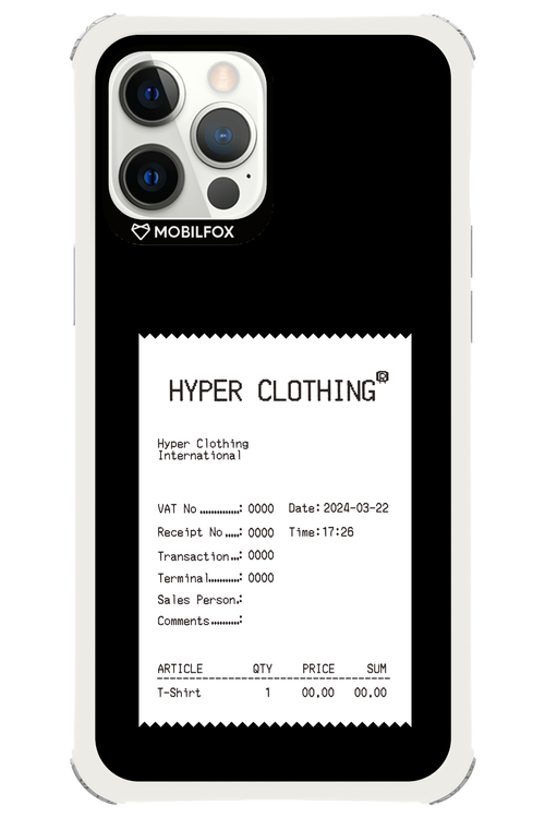 HYPER RECEIPT - Apple iPhone 12 Pro Max