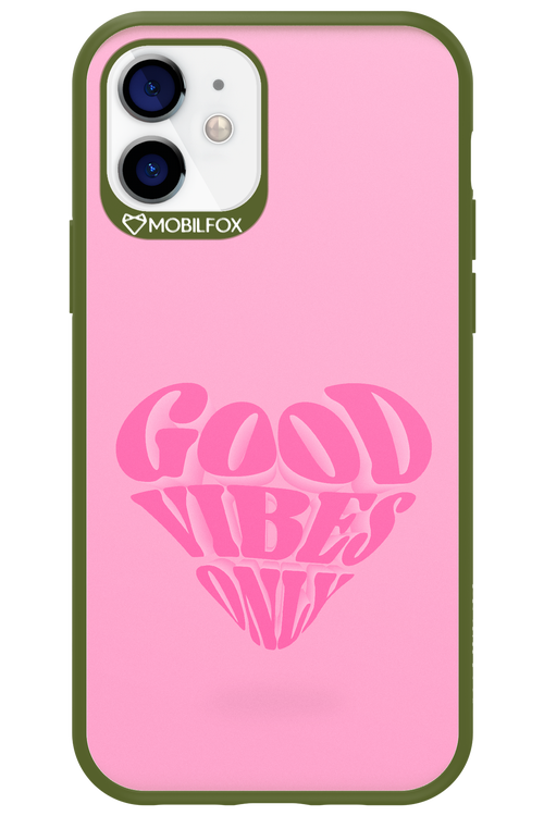 Good Vibes Heart - Apple iPhone 12