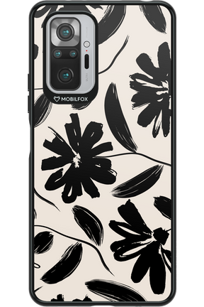Monochrome Flowerss 2.0 - Xiaomi Redmi Note 10 Pro