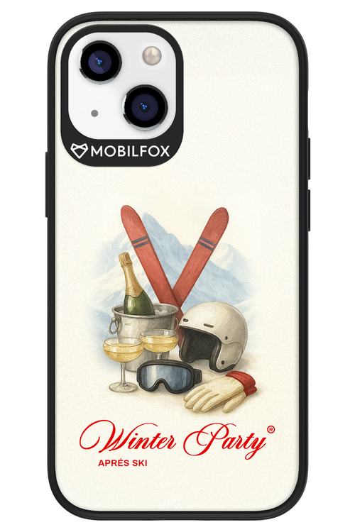 Winter Ski Party - Apple iPhone 13 Mini