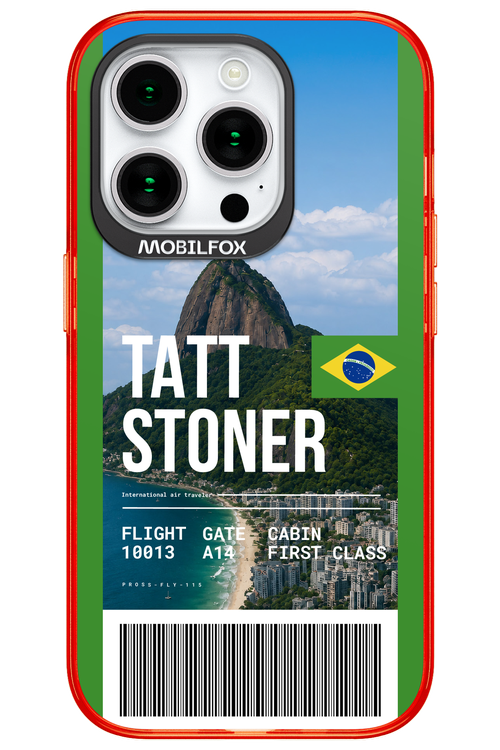 TATT STONER (fly ticket) 2.0 - Apple iPhone 15 Pro