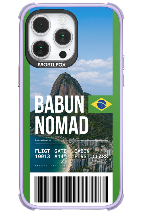 BABUN NOMAD (fly ticket) 2.0 - Apple iPhone 14 Pro Max