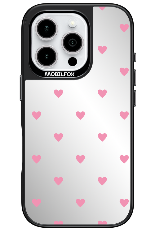 Mini Hearts Mirror - Apple iPhone 16 Pro