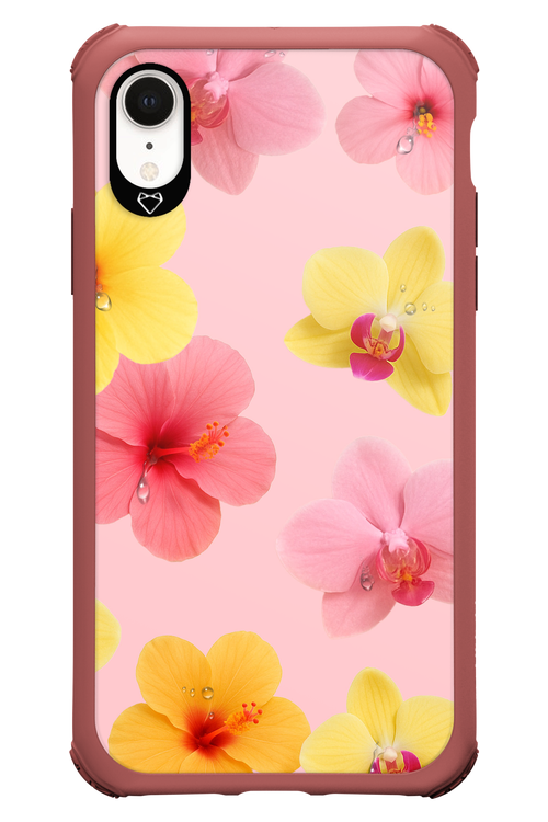 Sunset Flowers - Apple iPhone XR
