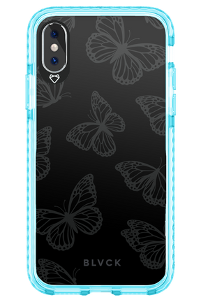 Black Butterflies - Apple iPhone XS