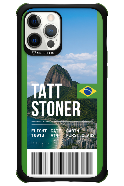 TATT STONER (fly ticket) 2.0 - Apple iPhone 12 Pro Max