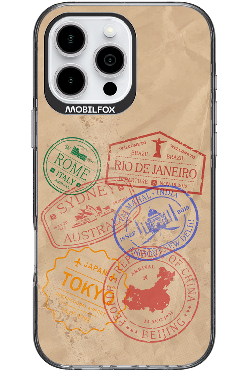 Travel Stamps 2.0 - Apple iPhone 16 Pro Max