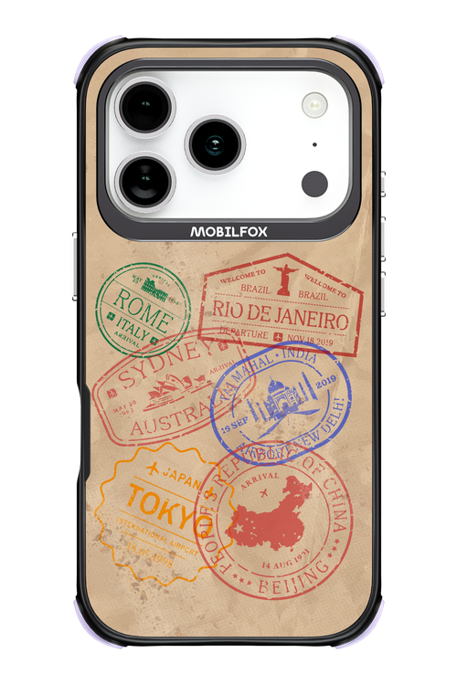 Travel Stamps 2.0 - Apple iPhone 17 Pro