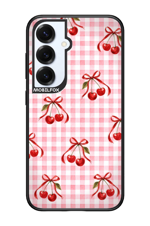 Pink Cherry Checked 2.0 - Samsung S25