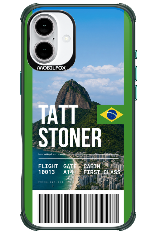 TATT STONER (fly ticket) 2.0 - Apple iPhone 16 Plus
