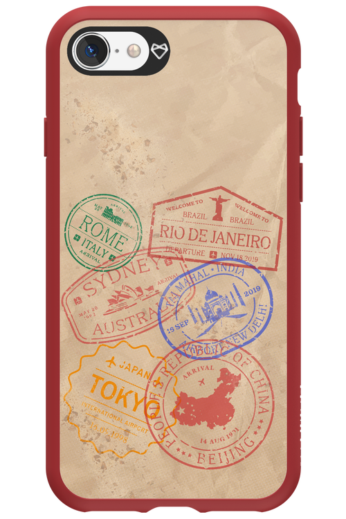 Travel Stamps 2.0 - Apple iPhone 8