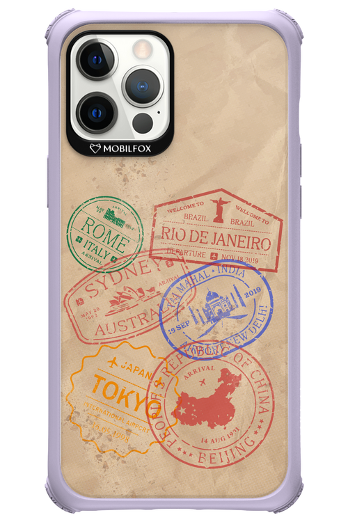 Travel Stamps 2.0 - Apple iPhone 12 Pro Max