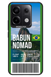 BABUN NOMAD (fly ticket) 2.0 - Xiaomi Redmi Note 13 Pro 5G