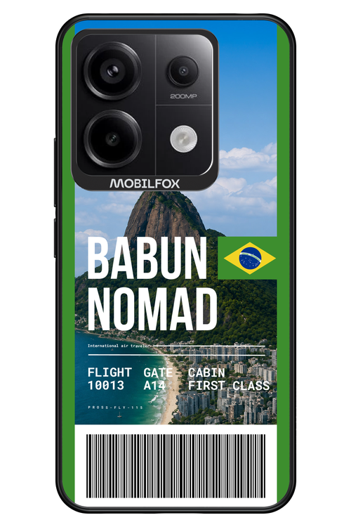 BABUN NOMAD (fly ticket) 2.0 - Xiaomi Redmi Note 13 Pro 5G