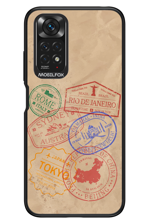 Travel Stamps 2.0 - Xiaomi Redmi Note 11/11S 4G