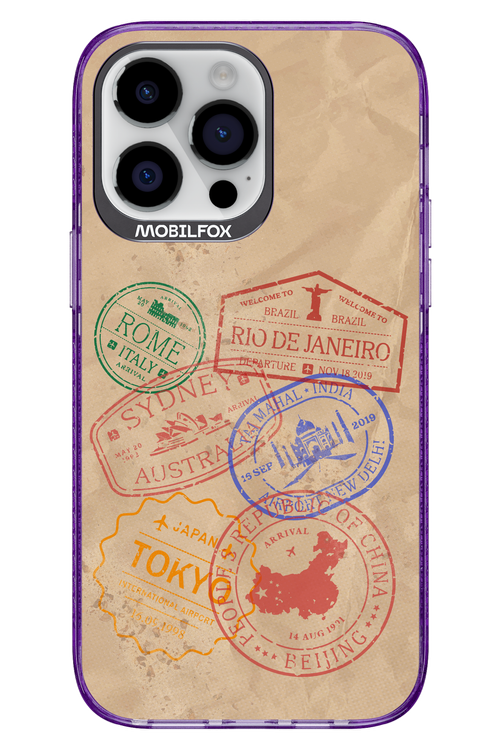 Travel Stamps 2.0 - Apple iPhone 14 Pro Max