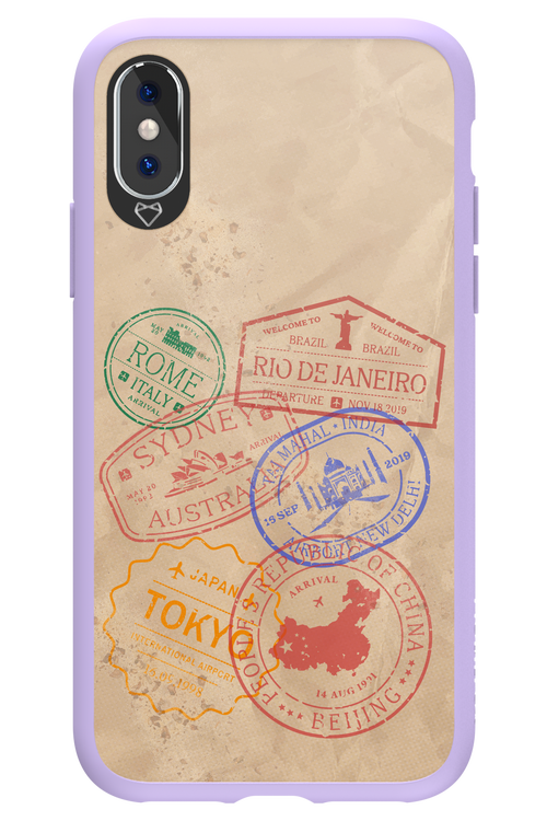 Travel Stamps 2.0 - Apple iPhone XS