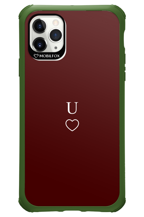 U Burgundia 2.0 - Apple iPhone 11 Pro Max